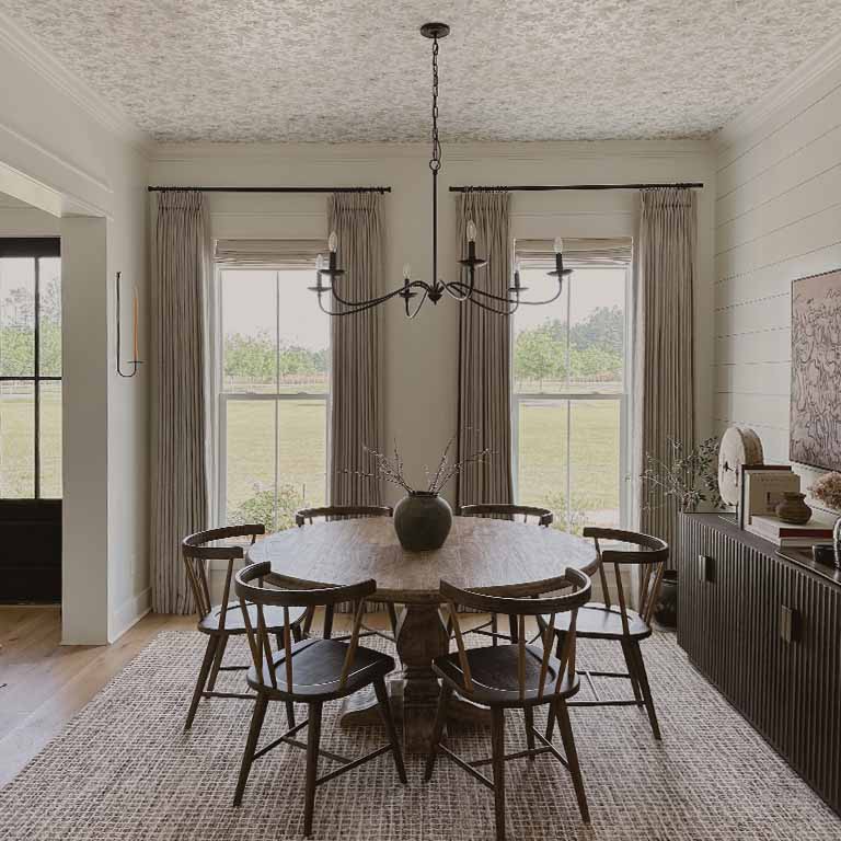 Vintage Dining Room Curtains