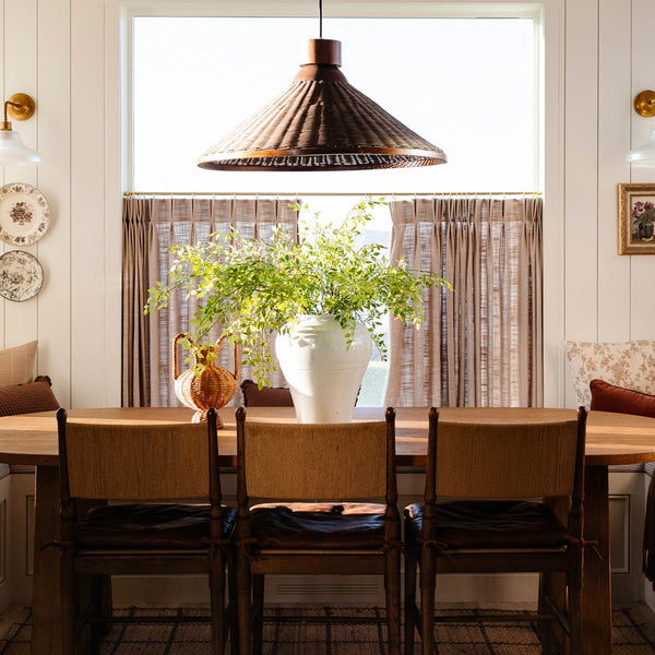 Lesley Linen Blend Cafe Curtains