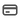 Icon of a credit card