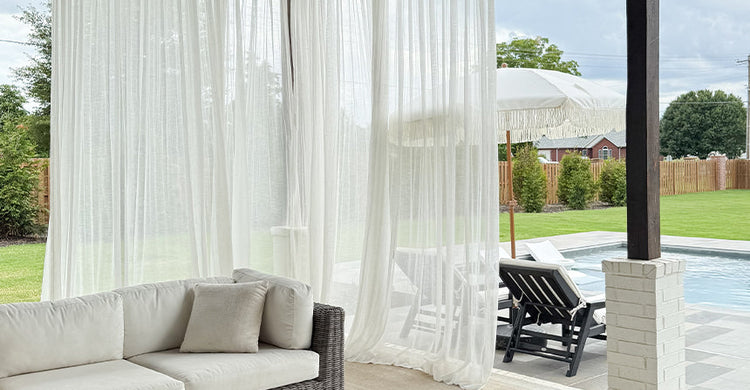 How to Spruce Up Your Sunroom With Sheer Curtains