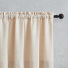 rod pocket curtain header style