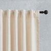 Back Tab Curtains header options