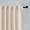 Back Tab Curtains header options