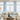 Pat Blue Designer Pattern Curtains