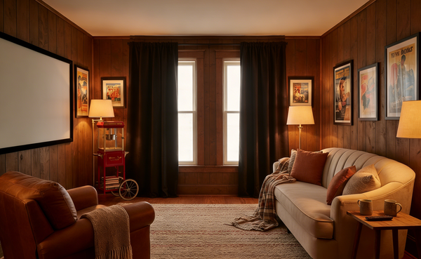 Home Theater Curtains-Use Custom Curtains