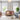 White,Amelia Solid Texture Cotton Roman Shades