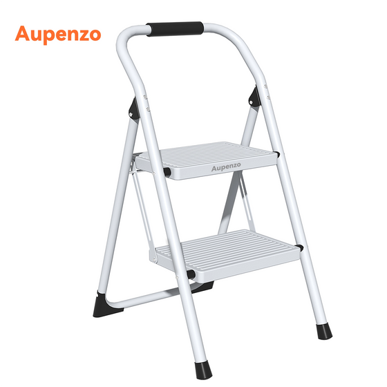 Aupenzo 2 Step Metal Ladder