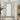 White,Ava Linen Look Semi Sheer Door Curtains