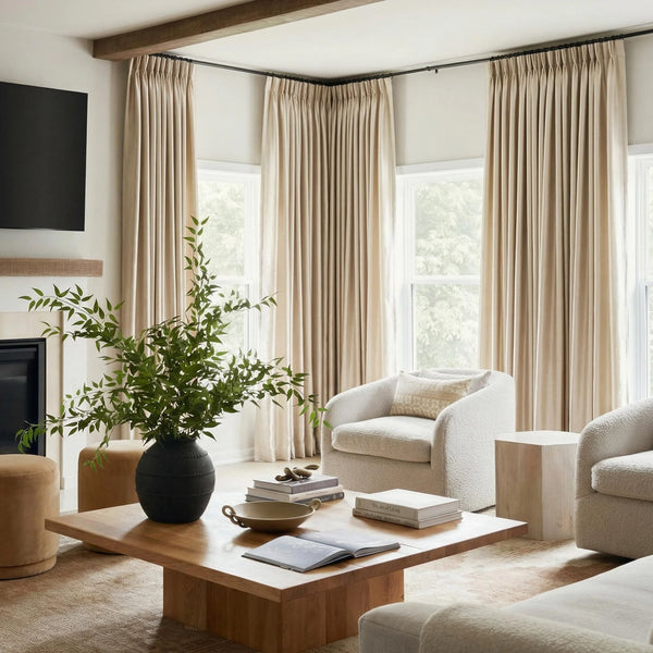 Darcy Micro Pearlescent Look Curtains