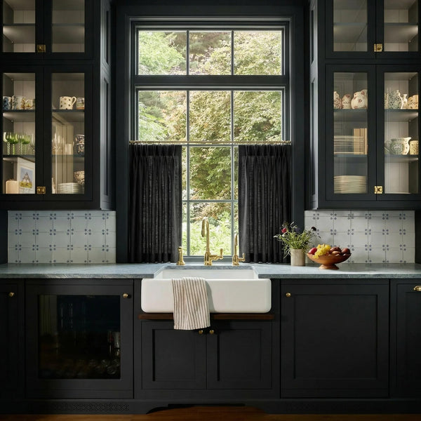 Ella Semi Voile Cafe Curtains