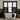 Black,Ella Semi Sheer Cafe Curtains