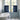 Navy,Ella Semi Sheer Cafe Curtains