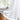 White,Flora Linen Semi Sheer Curtains