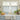 Blue,Fronde Leaf Pattern Cafe Curtains