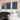 Blue,Gabriel Chenille Herringbone Texture Roman Shades