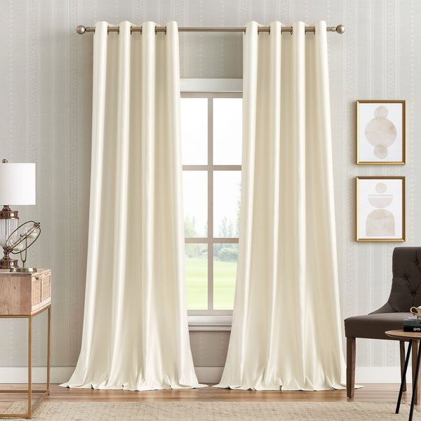 Giselle Silk Blend Luxurious Sheen Curtains
