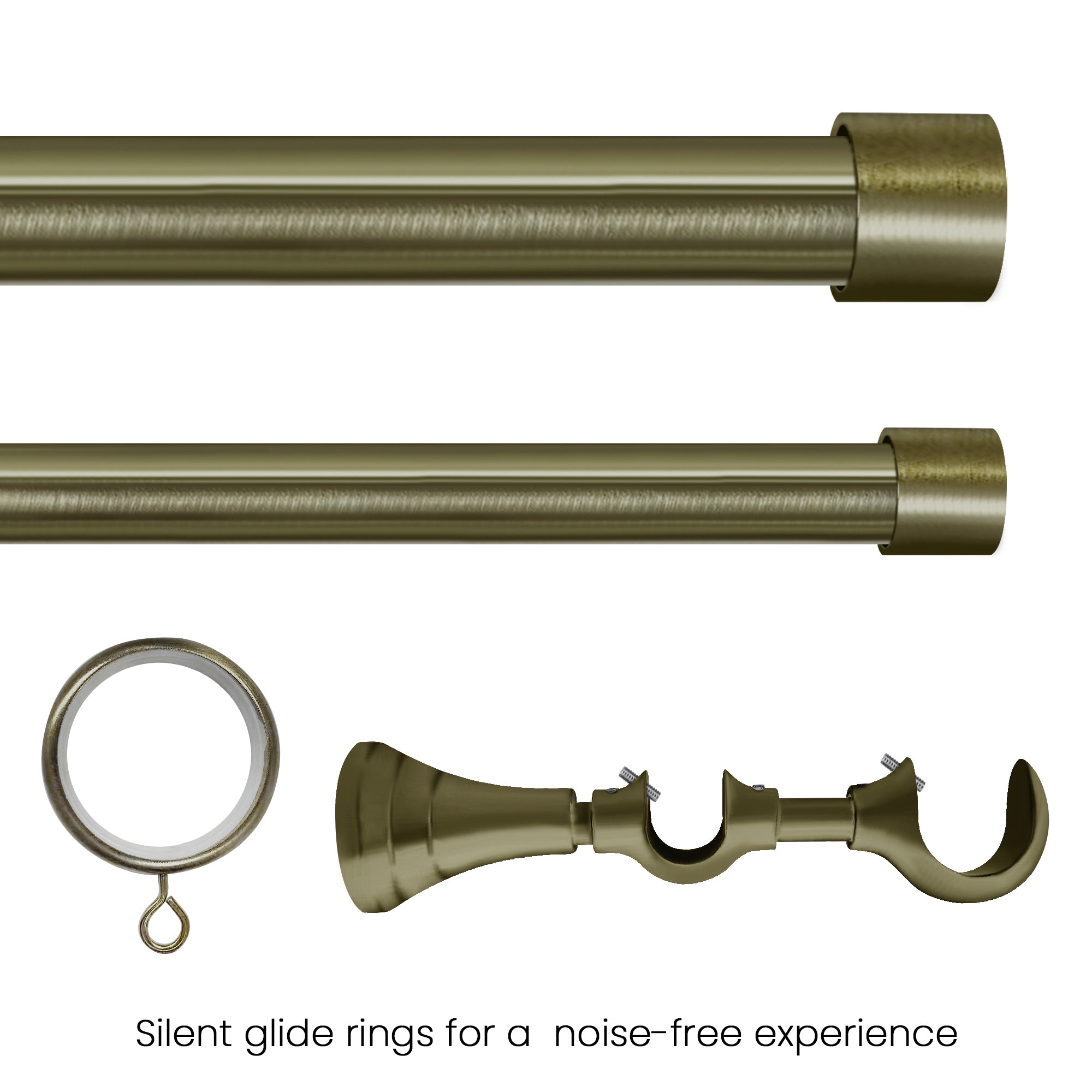 Custom Window Rods John Custom Curtain Rods – Curtarra