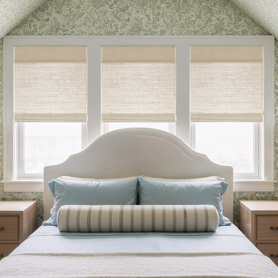 Bleached Sisal,Jonas 100% Kenaf Woven Wood Shades