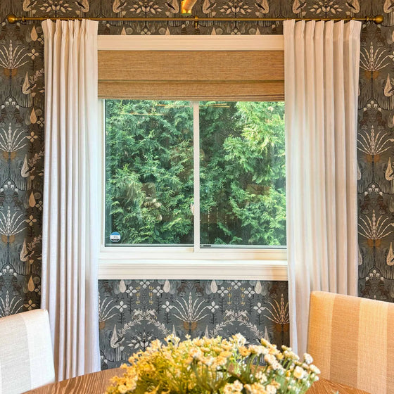 Oatmeal Husk,Jonas 100% Kenaf Woven Wood Shades