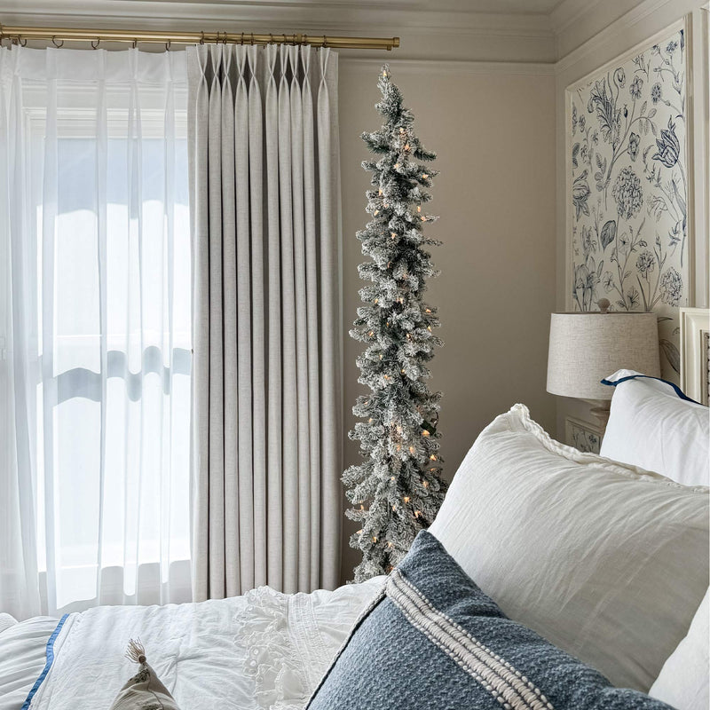 Professional installation of thermal window treatments for large windows