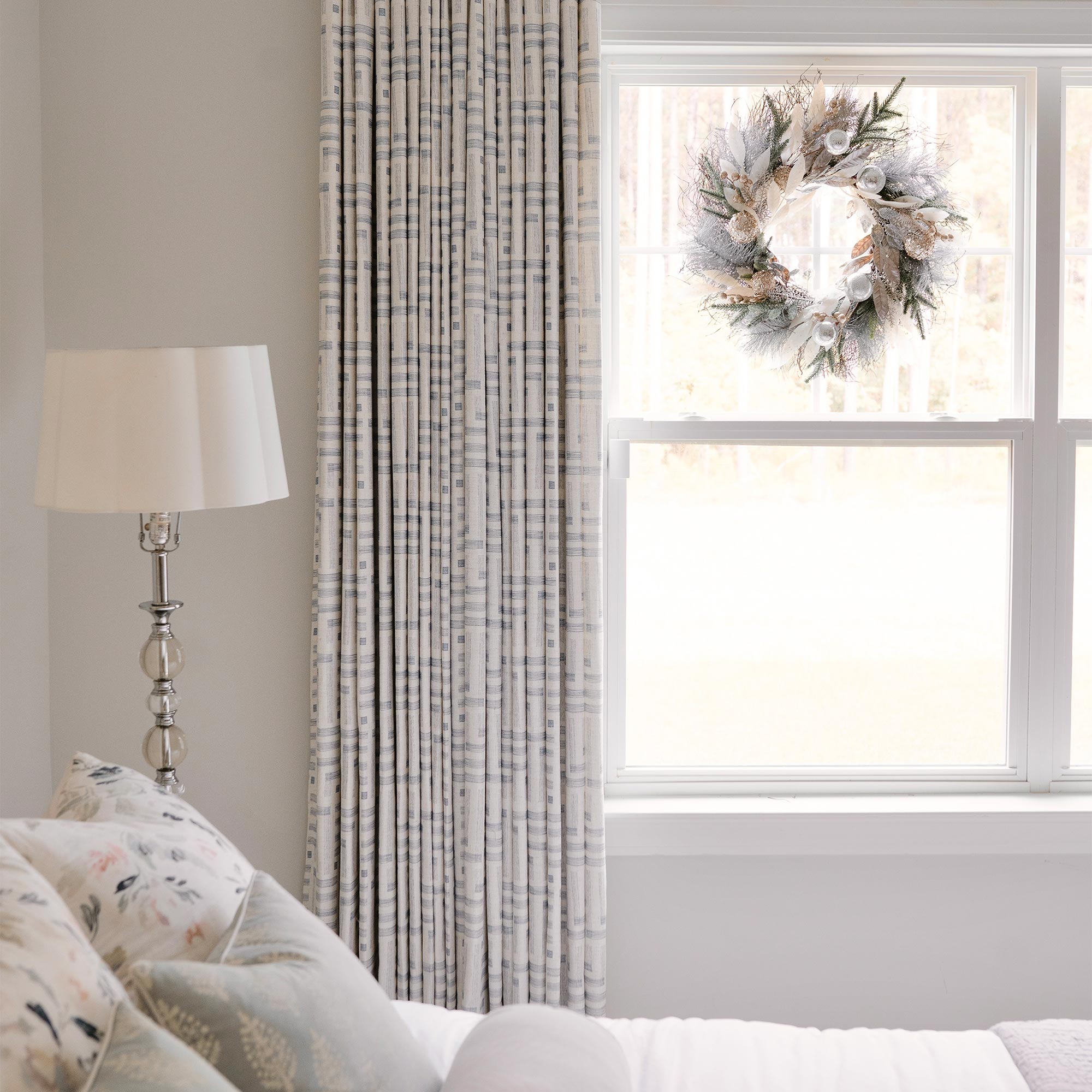 Restful Blue,Bedroom Curtains