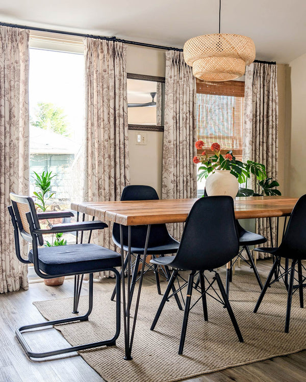 Jolie Toile De Jouy Patterned Curtains