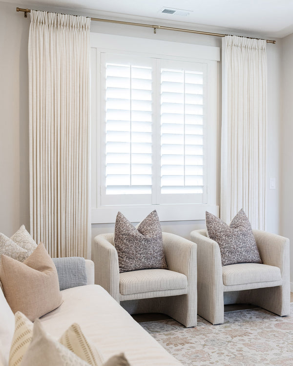 Lesley Linen Blend Curtains