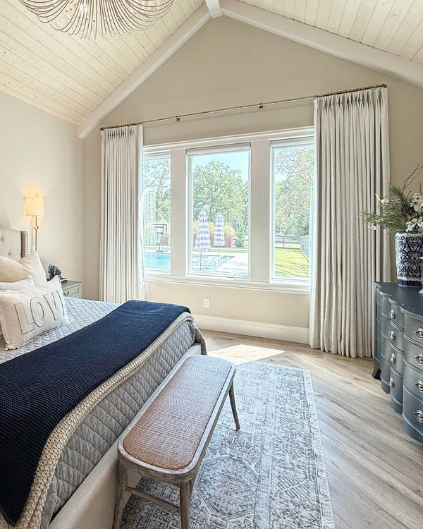 Lesley Linen Blend Curtains