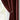 Burgundy,Kate Cotton Blend Silky Curtains