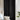 Jet Black,Kate Cotton Blend Silky Curtains