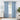 Powder Blue,Kate Cotton Blend Silky Curtains