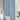 Powder Blue,Kate Cotton Blend Silky Curtains