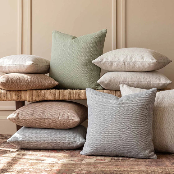 Gray,Langley Custom Made Pillow Cover 1 Piece