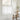 White,Lesley Linen Blend Cafe Curtains