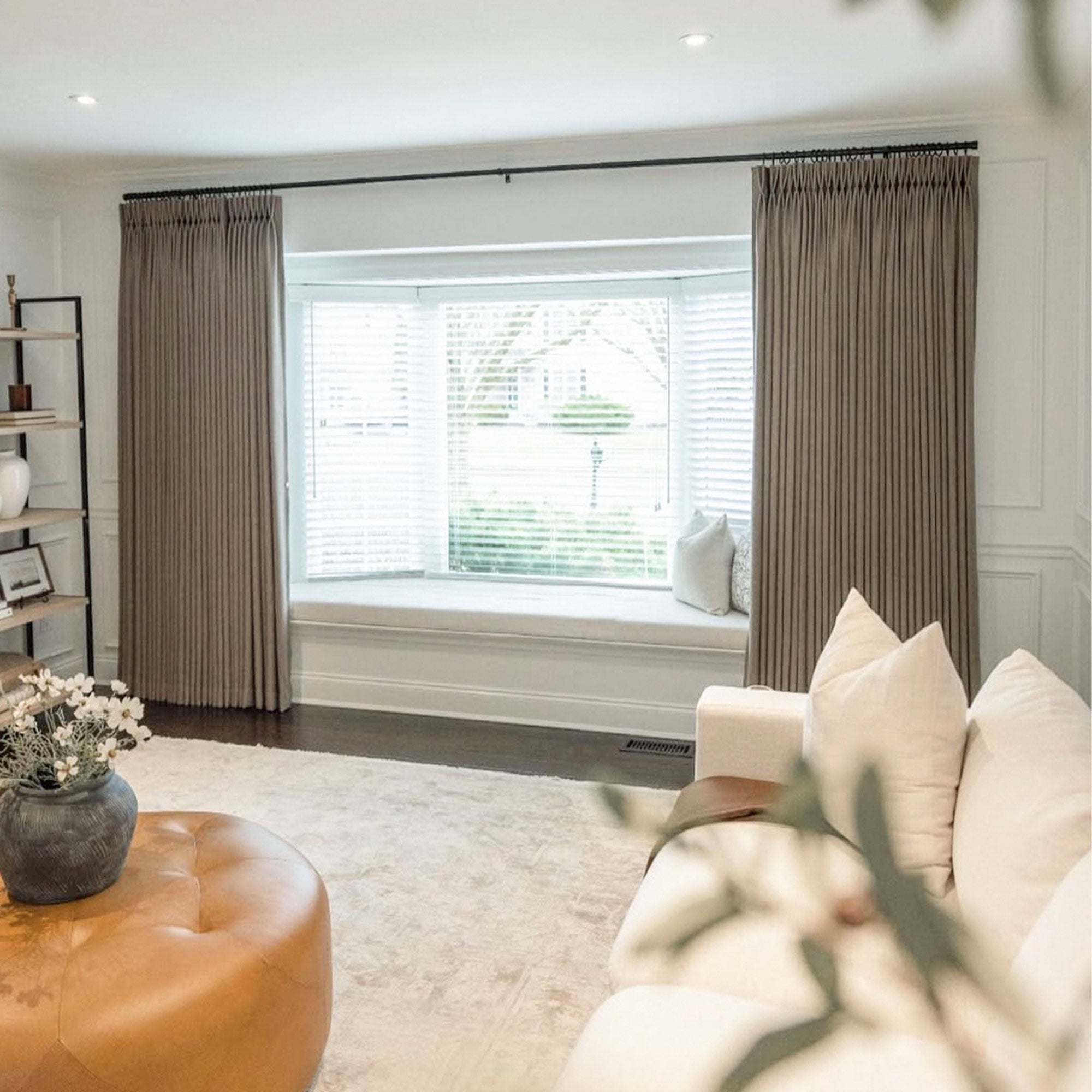 Olive Green,Long & Wide Curtains