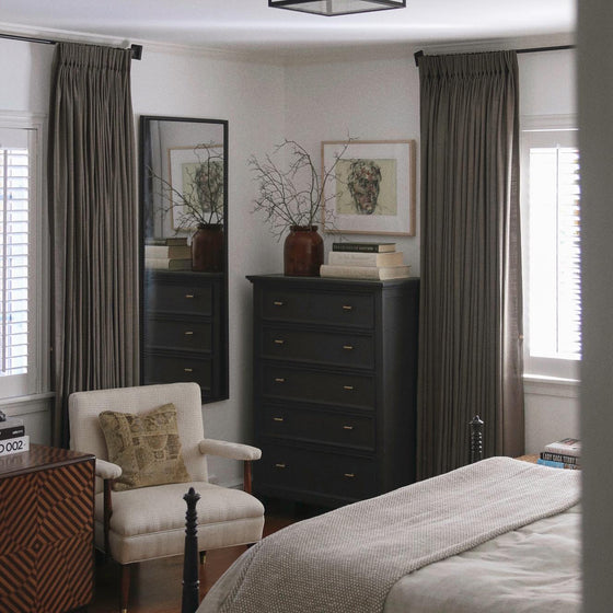 Dark Olive,Bedroom Curtains