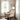 White,Natasha Linen Look Sheer Curtains