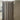 Khaki Gray, curtain with grommets in a room with a neutral wall and shelves.