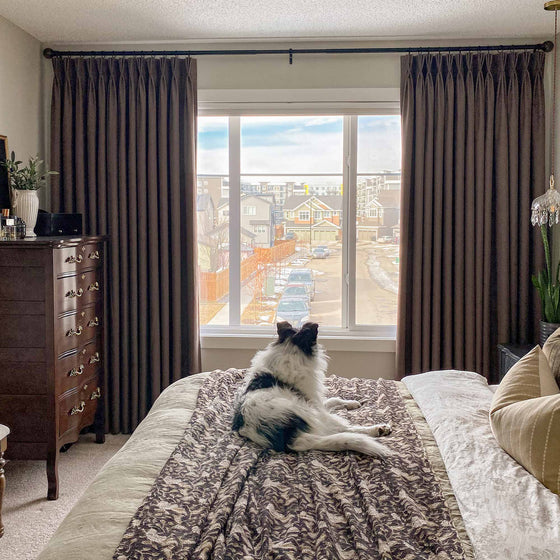 Brown,Ceiling Curtains