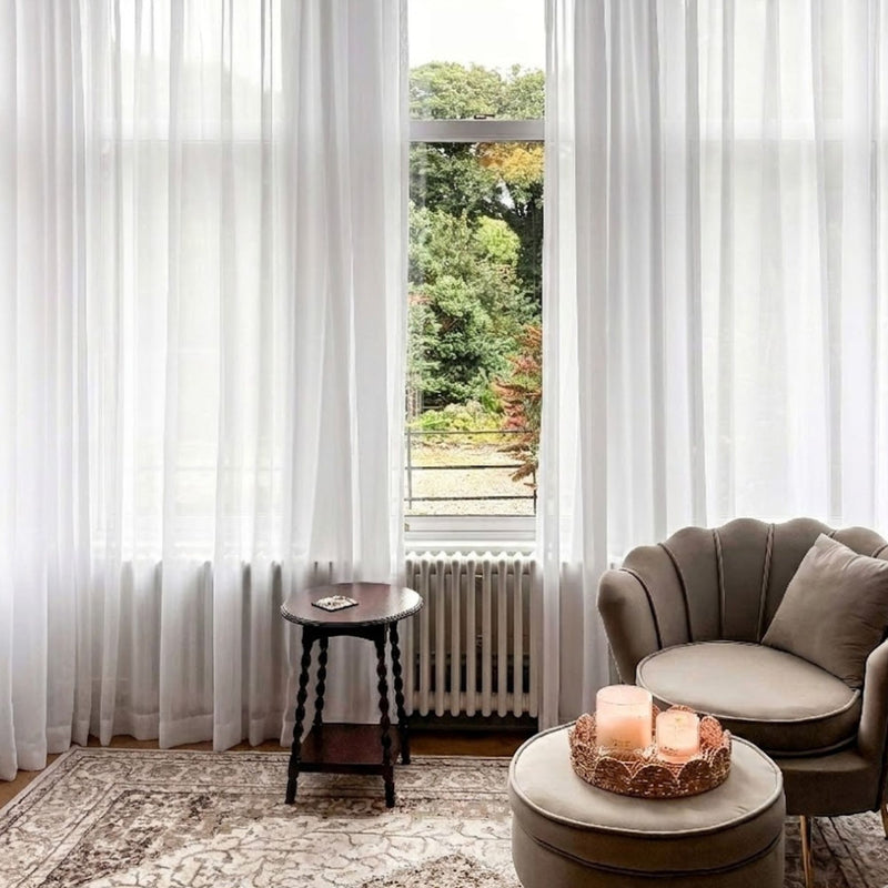 Motorized curtain track installation guide for oversized windows