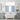 Pat Blue Designer Pattern Cafe Curtains