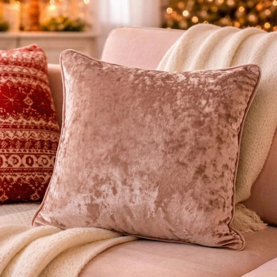 Blush Pink,Victoria Custom Made Pillow Cover 1 Piece