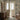 White,Sandra Cotton Linen Semi Sheer Door Curtains