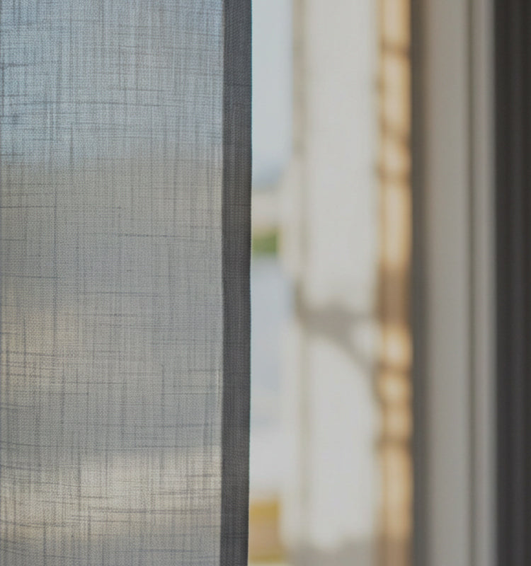 Custom-Made Flame Retardant Curtains
Bring both safety and sophistication to your windows with Sara Flame Retardant Linen Semi Sheer Curtains. These custom-made curtains are designed to be fire-resistant and feature a semi-sheer fabric that balances privacy with light. Available as custom curtains, made to measure, or custom drapes online, they are the ideal window treatment for contemporary spaces.