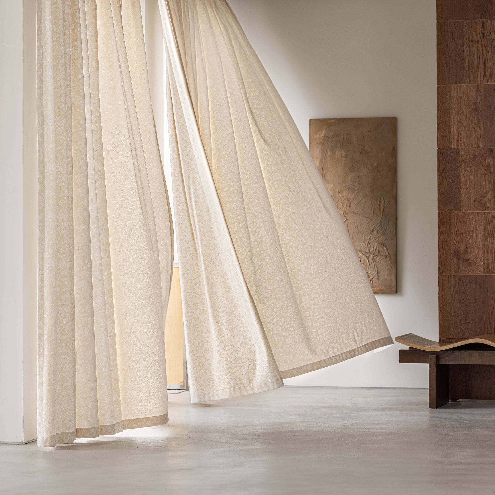 Custom Made Double-Sided Pattern Curtains For Living Room – Curtarra