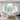 White,Vanessa Crepe Texture Semi Sheer Curtains