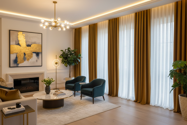 How To Make Your Home Look Expensive With Affordable Custom Curtains?