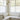 White,Ava Linen Look Semi Sheer Cafe Curtains