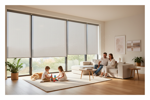 How Cordless Roller Shades Work: Safe, Stylish & Easy for Modern Homes
