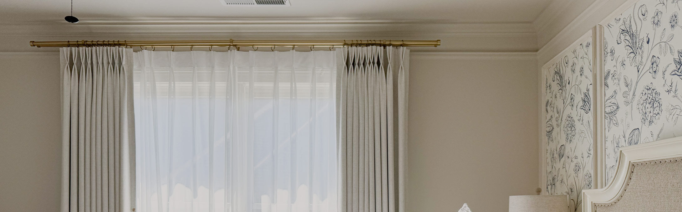 Custom Made Double Curtains Sheer and Drapes – Curtarra